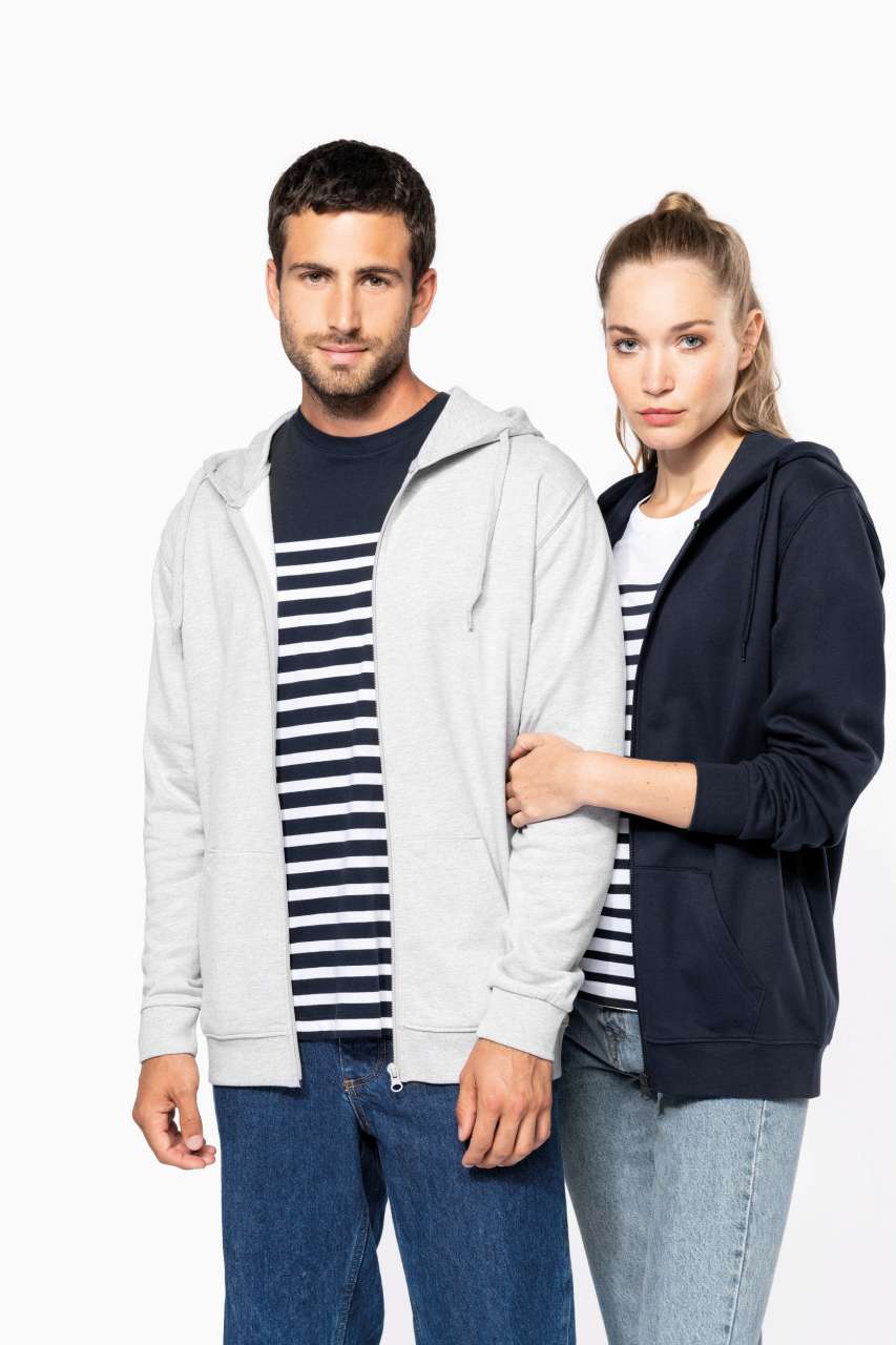 Cipzáras unisex pulóver